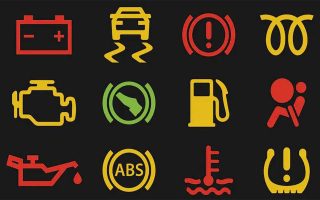 What do car warning indicators mean