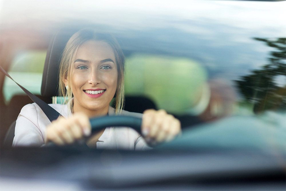 Women behind the wheel