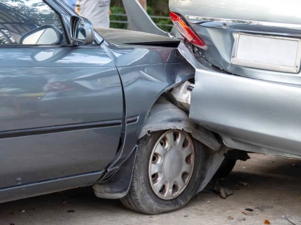 Car fender damage