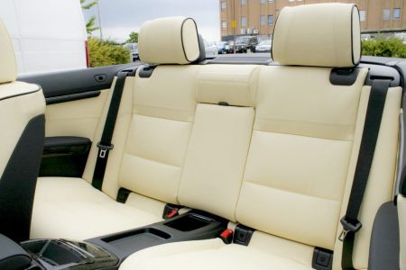 Champagne Leather Upholstery