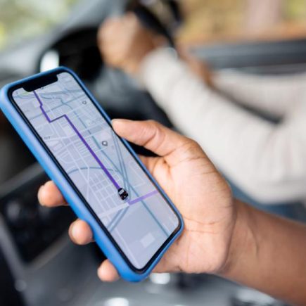 Smartphone as car navigation system